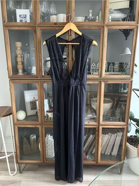 Vintage Linda Nightie Black Dress